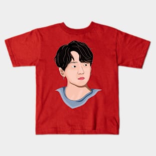 Cool Jungkook Bts Kids T-Shirt